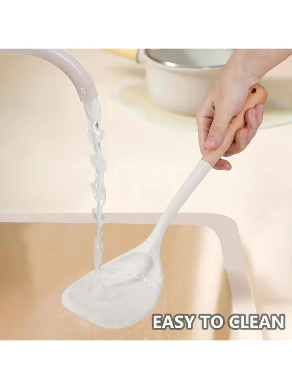 4-Piece Silicone Cooking Utensil Set - Non-Stick, Heat-Resistant, BPA-Free